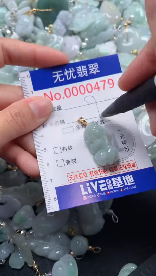 颈饰未镶嵌翡翠479