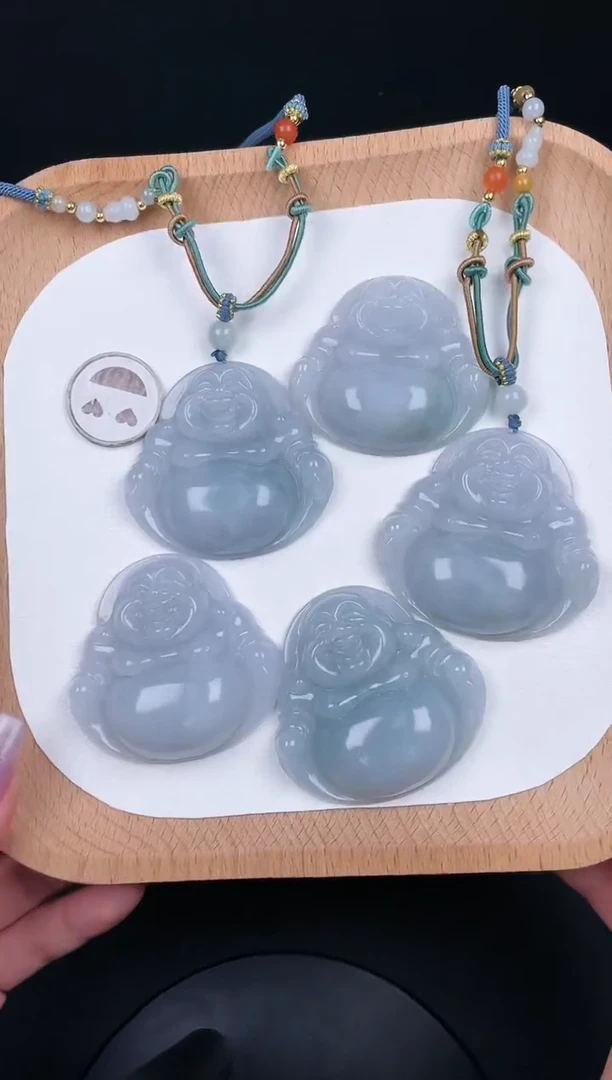 翡翠未镶嵌颈饰LC004翡翠冰果冻大佛（多样性发其一）