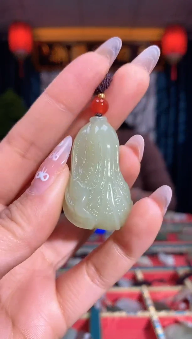 【闪购商品】和田玉颈饰未镶嵌白菜