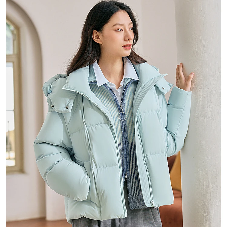 【波司登】24秋冬女士新款时尚加厚保暖休闲气质羽绒服B40145912DY