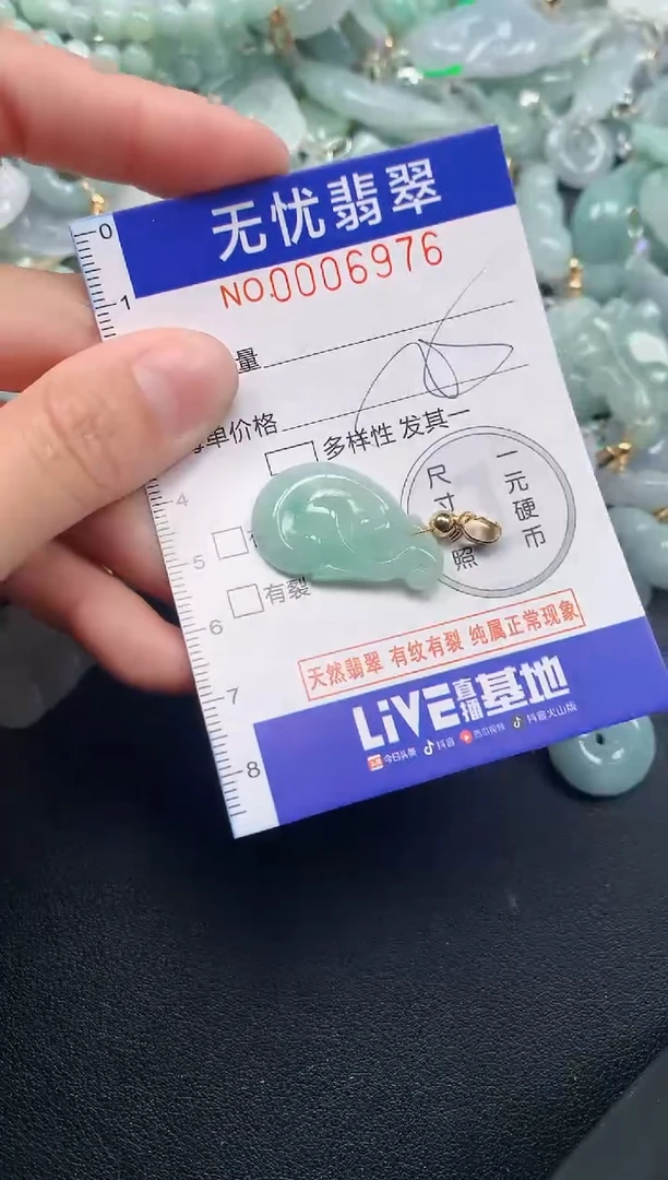 颈饰未镶嵌翡翠6976