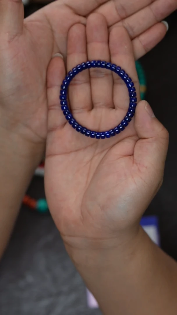 青金石未镶嵌手串青金石手串