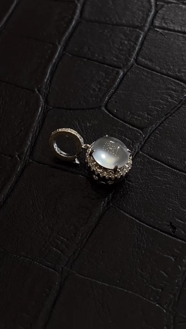 【闪购商品】翡翠颈饰18K金镶嵌收到货48小时鉴赏期（超时不退不换）