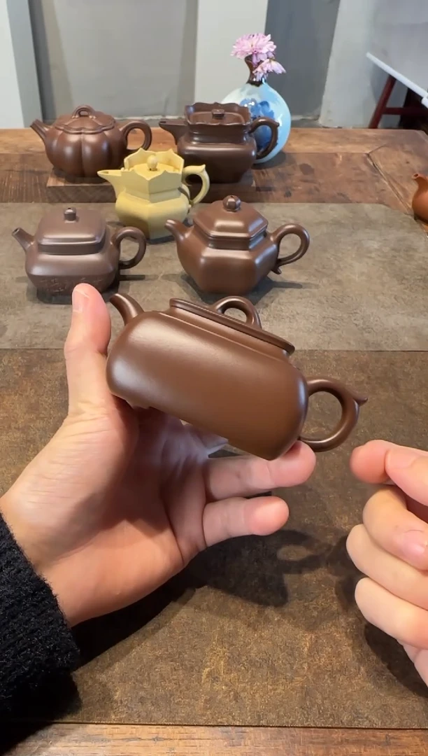 茶壶紫砂人****见长四方 紫砂壶