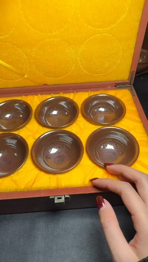 【闪购商品】茶盏陈远福红梅套组55