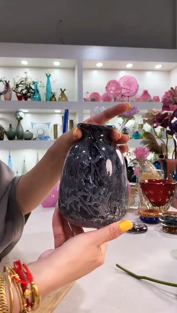 慕忆家手作琉璃花瓶