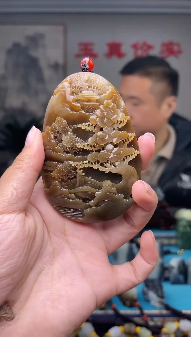 未镶嵌和田玉挂件1