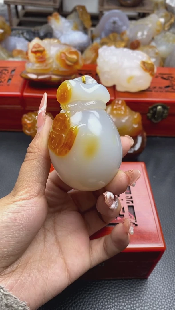 【闪购商品】玛瑙/玉髓手把未镶嵌00