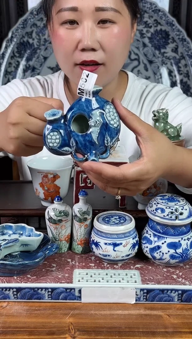 摆件景德镇陶瓷仿古摆件M502