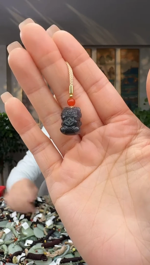 颈饰未镶嵌和田玉拍一发一多样性发货