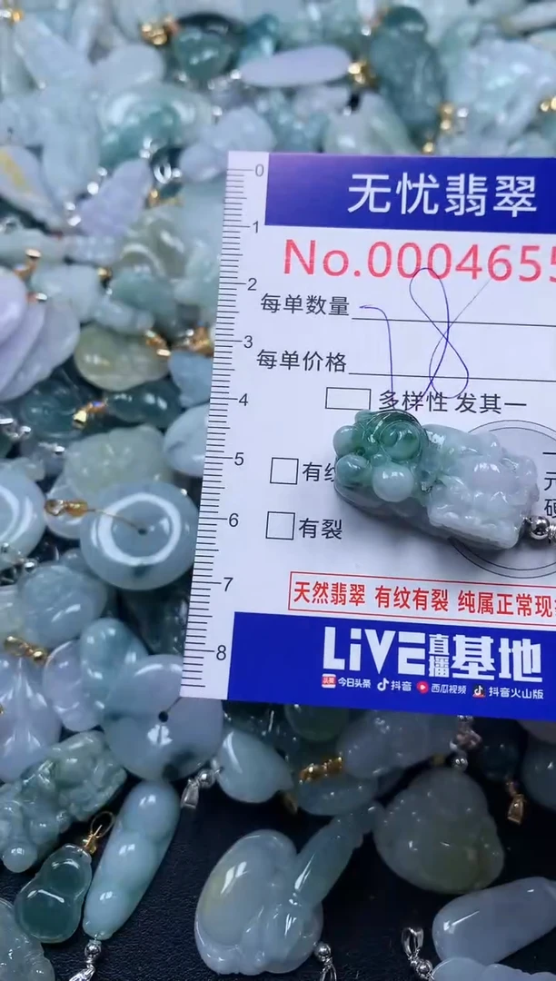 颈饰未镶嵌翡翠4655