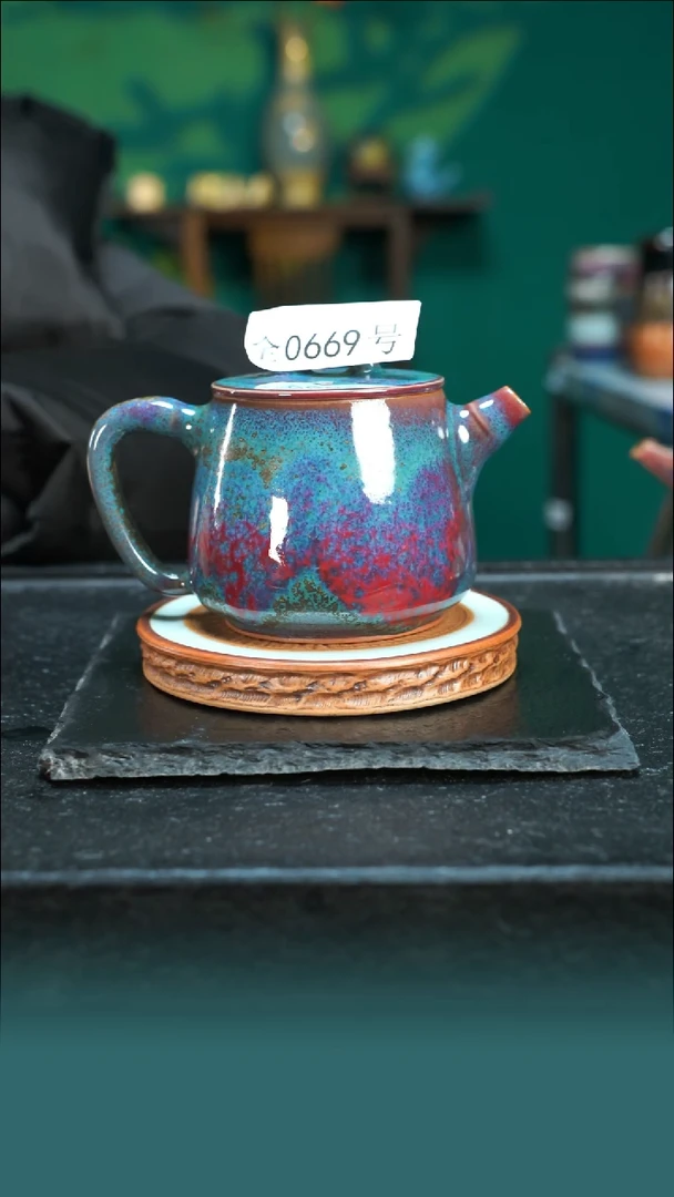 【闪购商品】原矿原产地钧瓷杯壶669