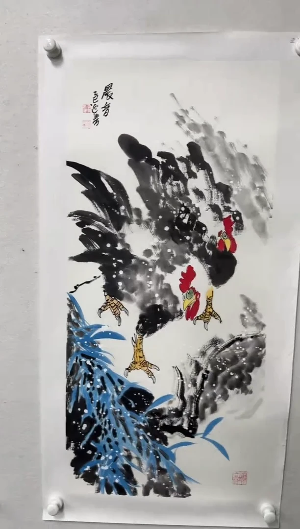 国画国画老师亲笔国画