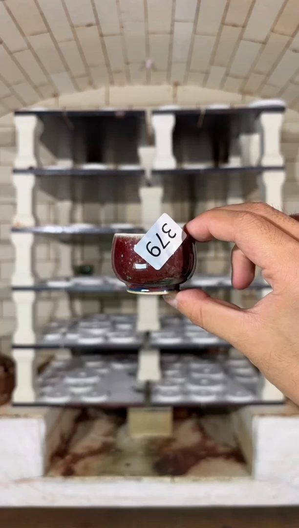 摆件精品窑变钧瓷茶器