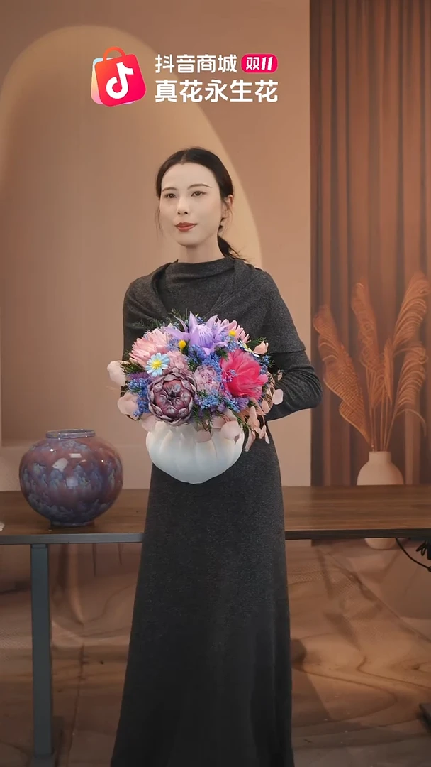 木：            花+花瓶