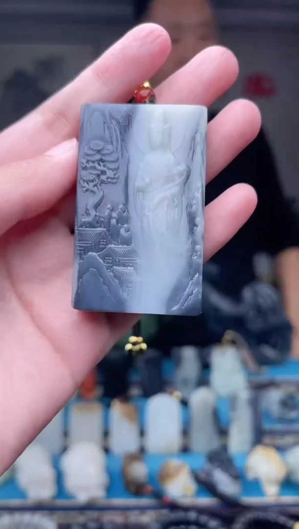 未镶嵌和田玉挂件1