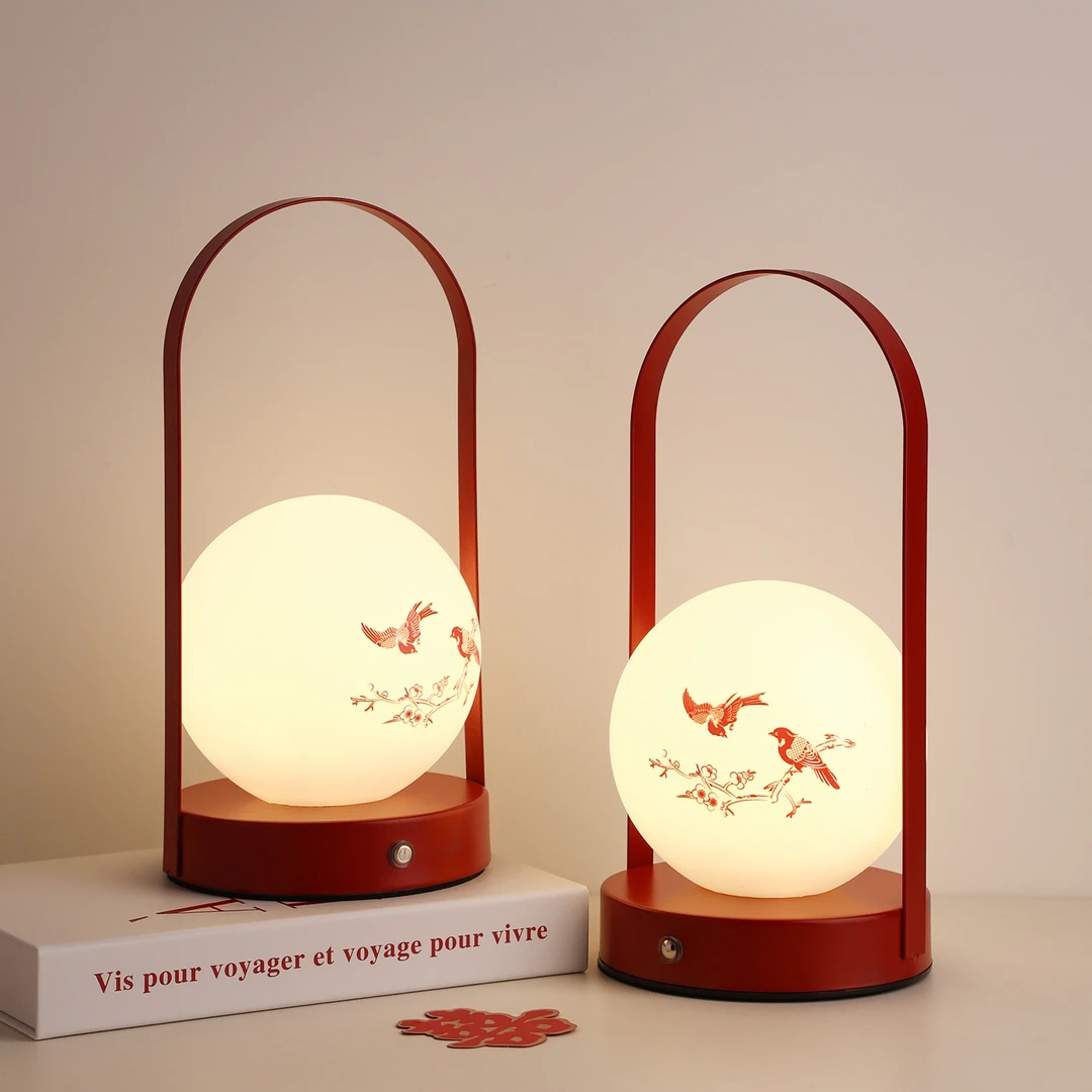 贝汉美喜上眉梢长明灯一对婚房床头灯实用摆件送新人结婚新婚礼物