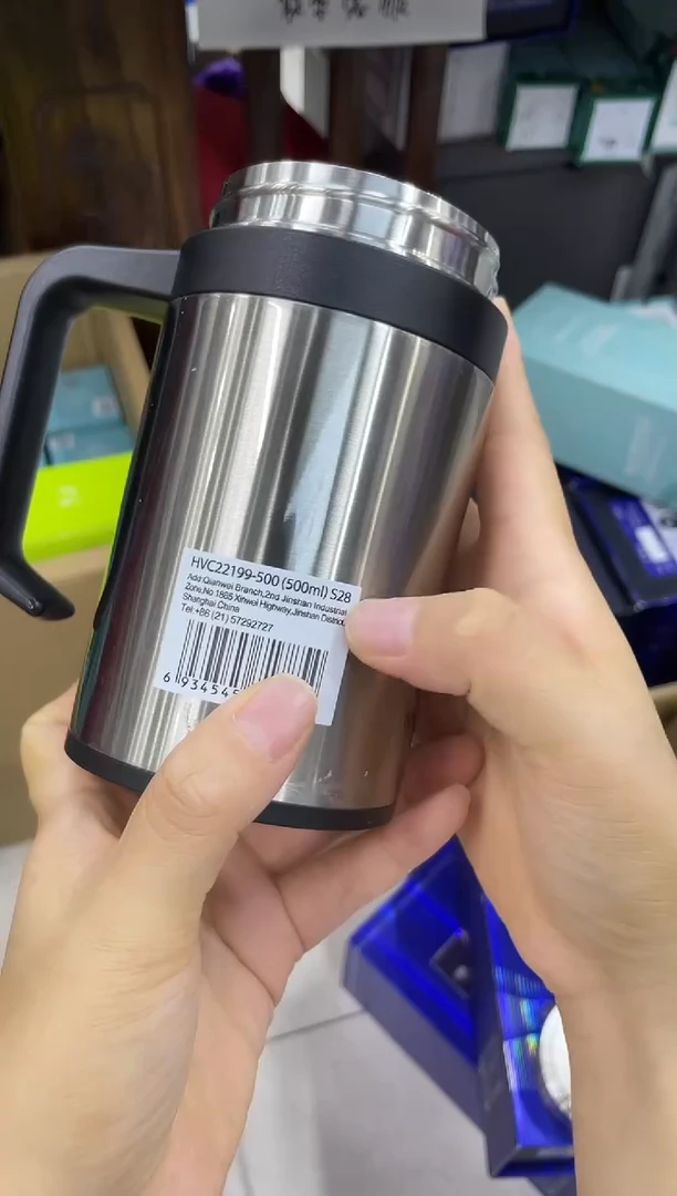 高硼硅玻璃无手柄款万象保温杯s28-500ml本