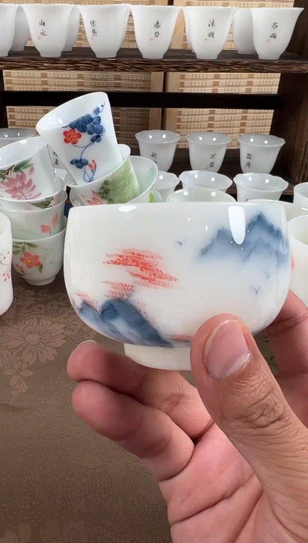 高岭瓷土茶具单品上新