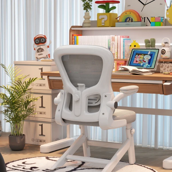 希静家用儿童可升降矫正坐姿靠背座椅学生书桌椅写字椅舒适学习椅
