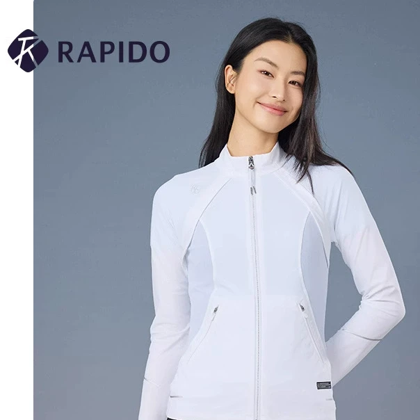 RAPIDO雳霹道春夏新女士星逸修身上衣立领修身夹克外套CP4376G10