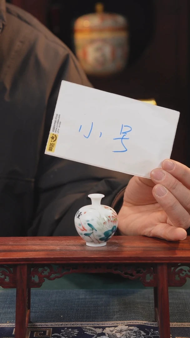 【闪购商品】摆件釉下五彩纯手工手绘原创瓷器