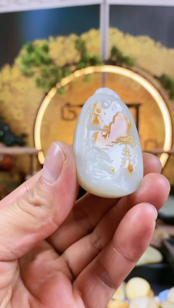 【闪购商品】和田玉挂件未镶嵌47