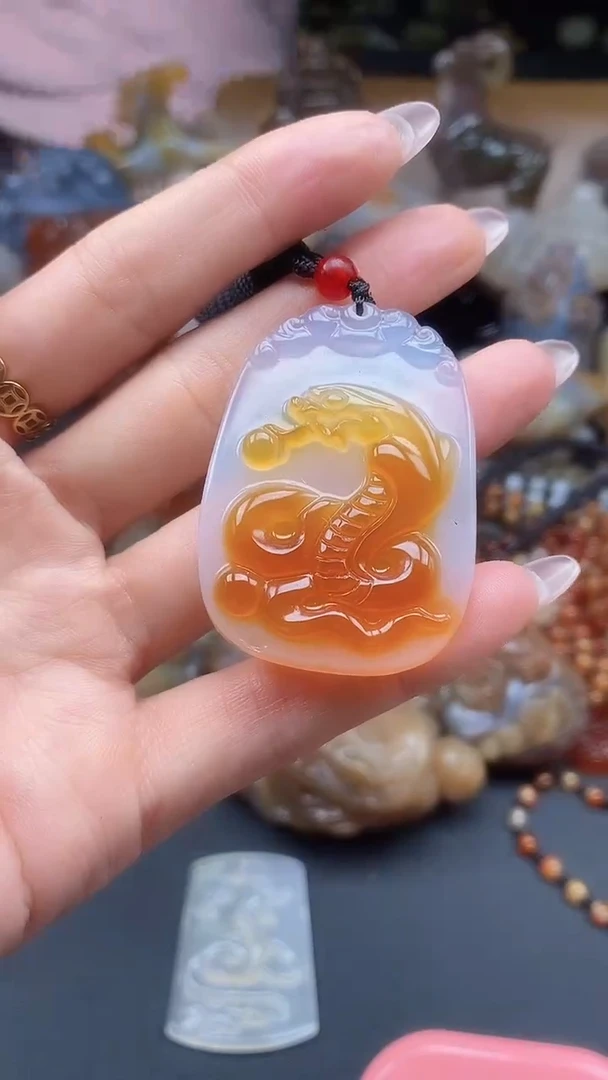 【闪购商品】玛瑙/玉髓颈饰未镶嵌dd