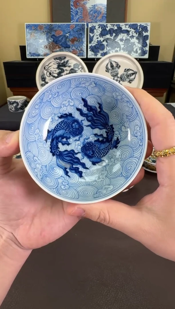 【闪购商品】羿器窑海水鲲普洱杯