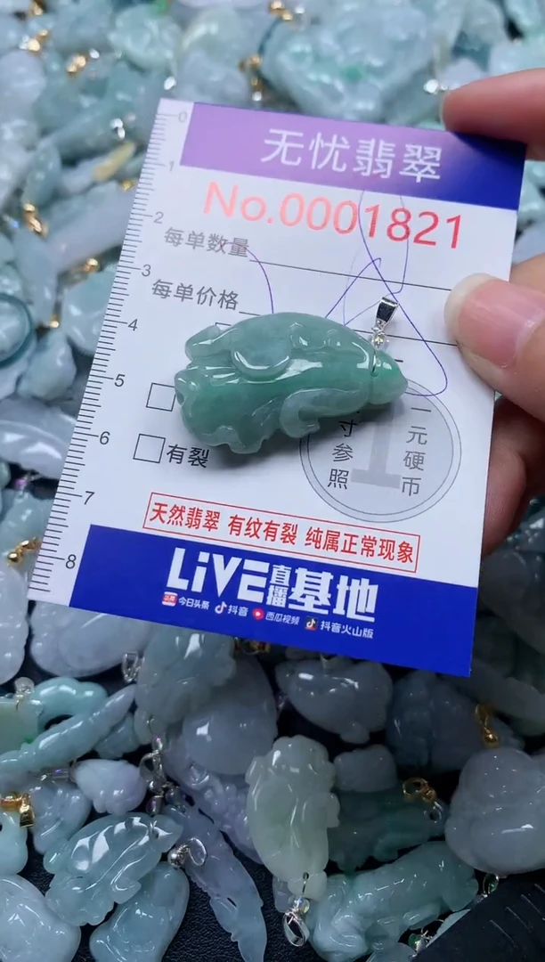 颈饰未镶嵌翡翠1821