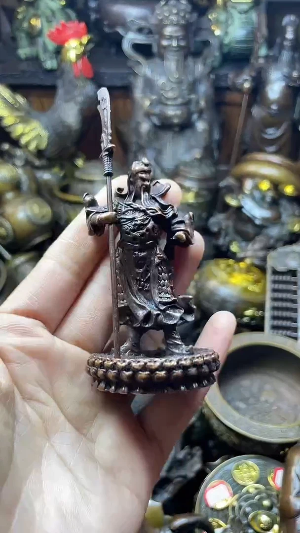 闪购链接，点击下单，有运费险，铜摆件