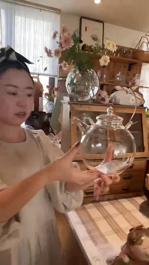 茶道摆件0000玻璃壶小号500ml2251