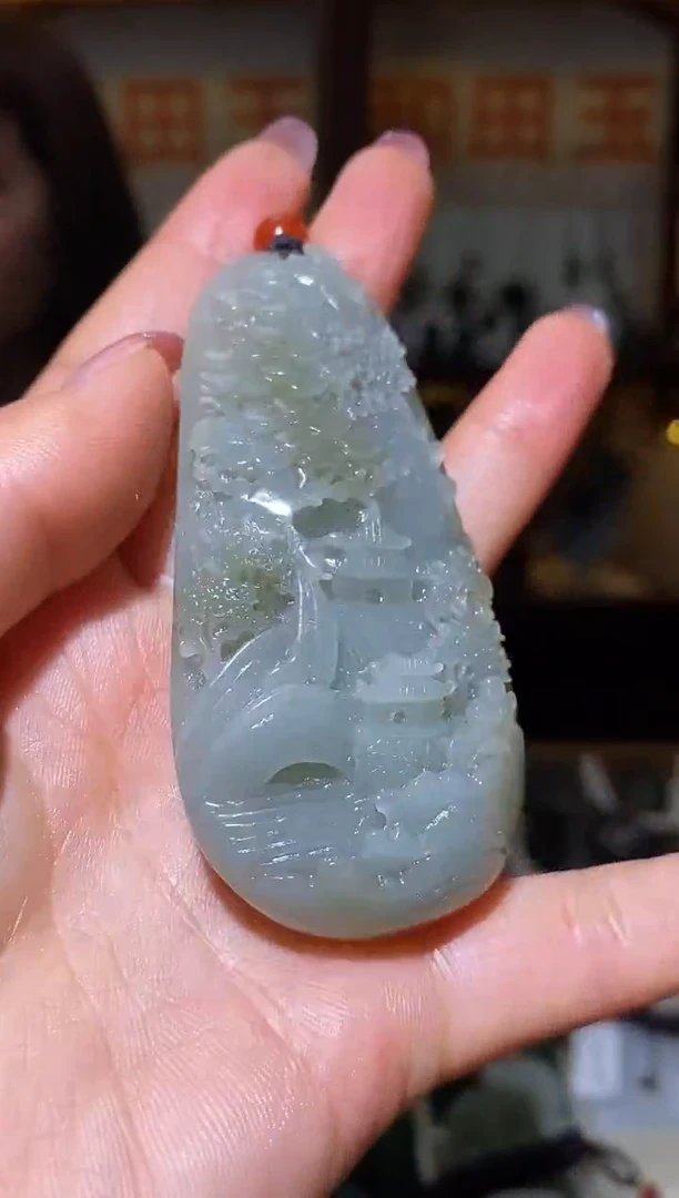 颈饰未镶嵌和田玉1