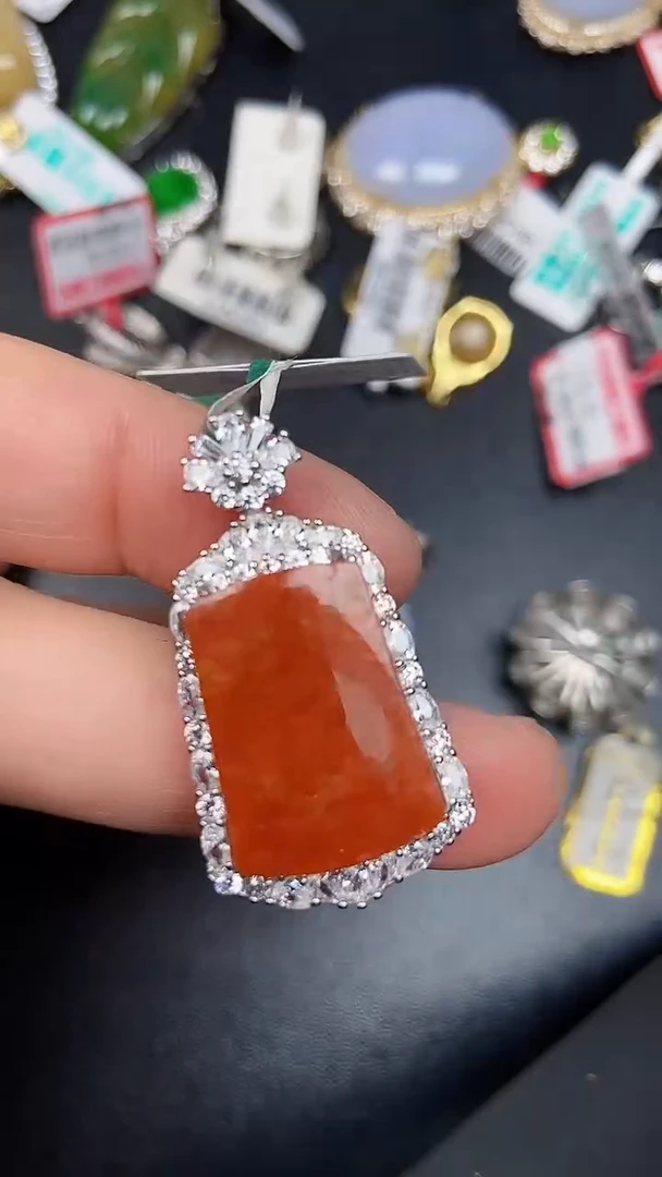 银S925镶嵌戒指翡翠2260