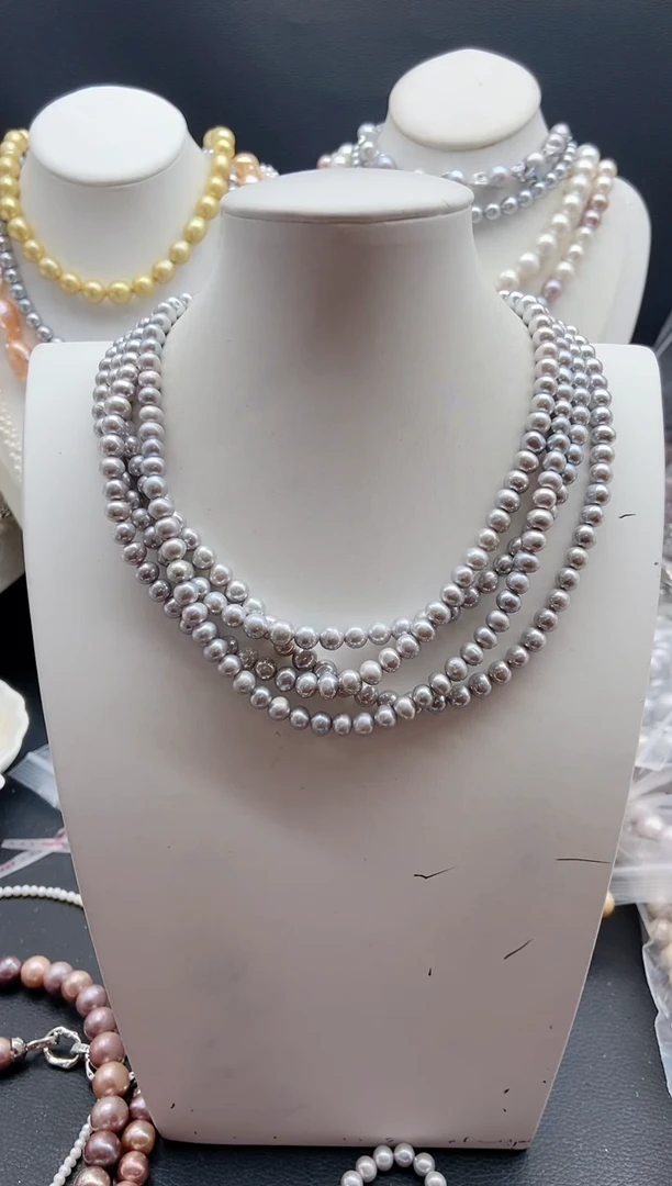 【闪购商品】淡水珍珠颈饰未镶嵌1