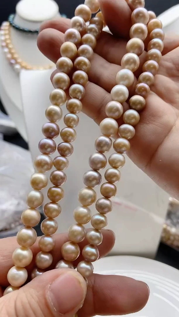 淡水珍珠未镶嵌颈饰1