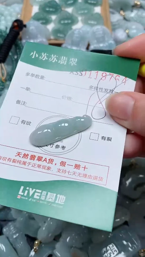 【闪购商品】翡翠颈饰未镶嵌闪购商品0119764