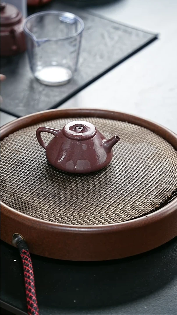 茶壶紫砂子冶-紫泥-全手工-150cc