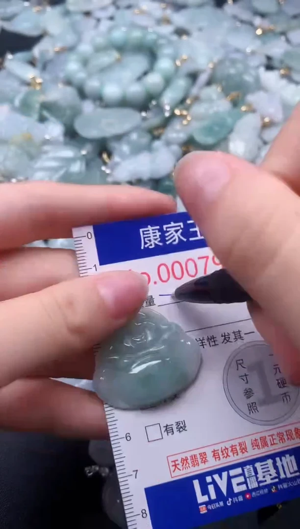 颈饰未镶嵌翡翠7912