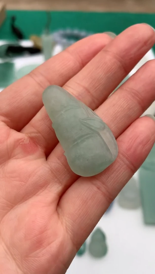 【闪购商品】定制翡翠未镶嵌竹节