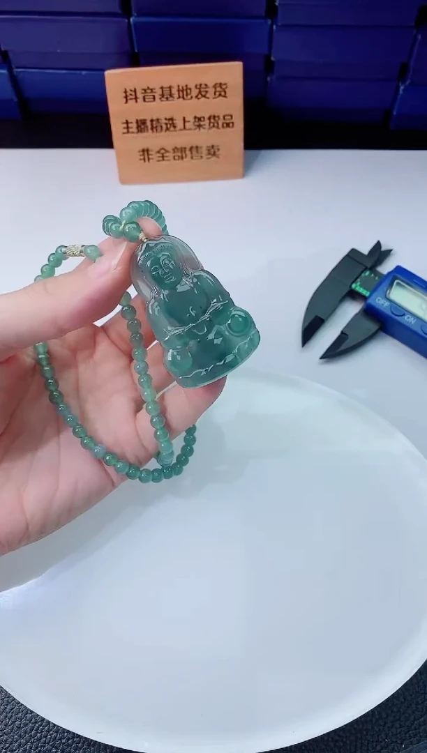 翡翠未镶嵌颈饰1