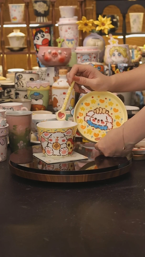 景德镇釉下彩绘设计师款式陶瓷