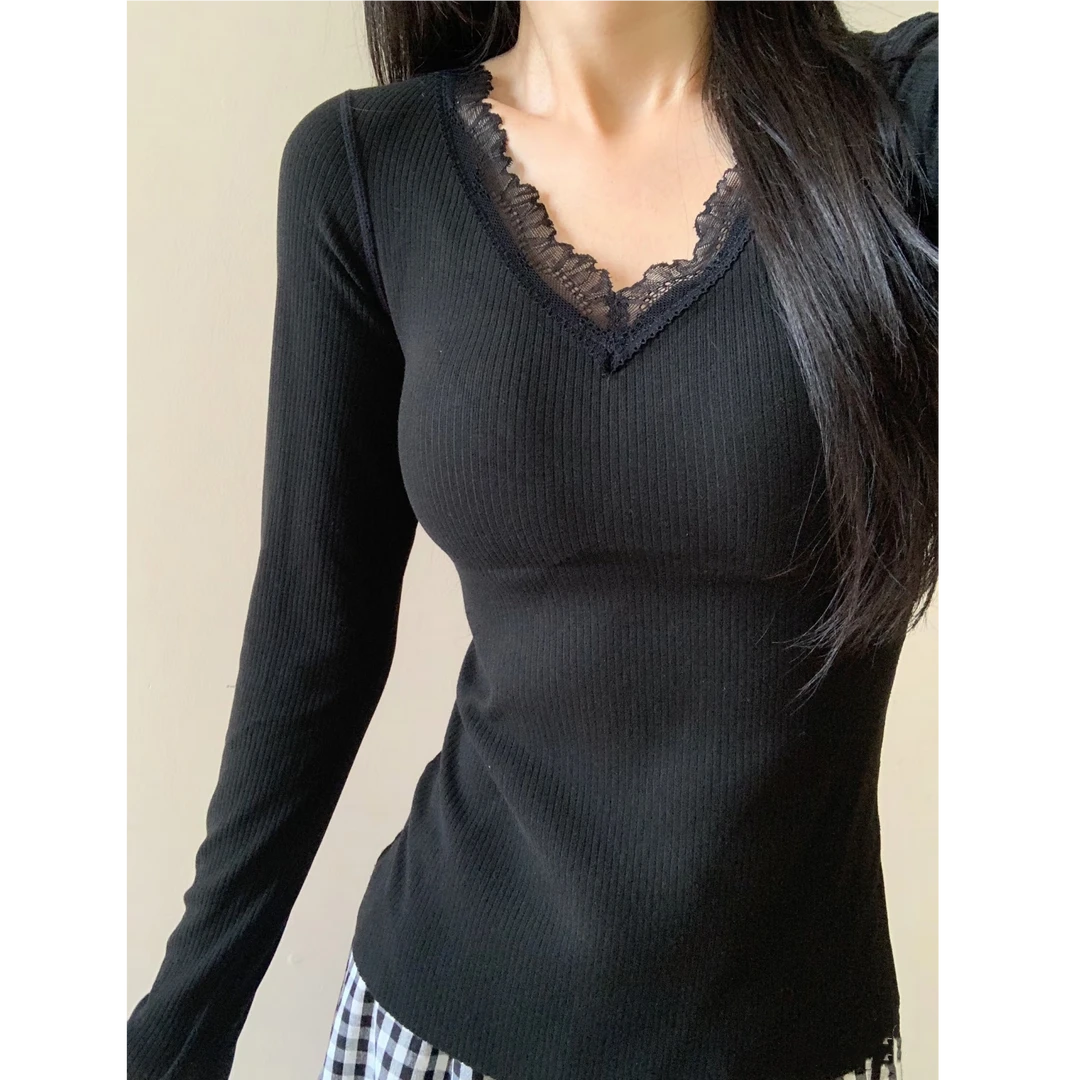 保暖内衣女加绒加厚秋衣2025秋冬小胸自发热免穿文胸上衣套装