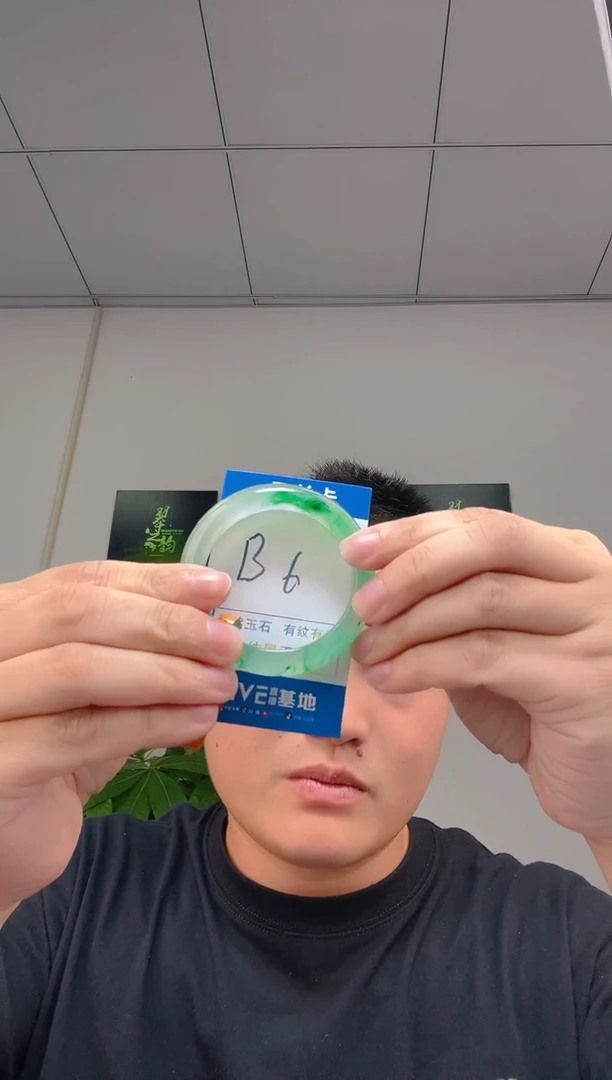 石英质玉（非洲翠）手镯未镶嵌1