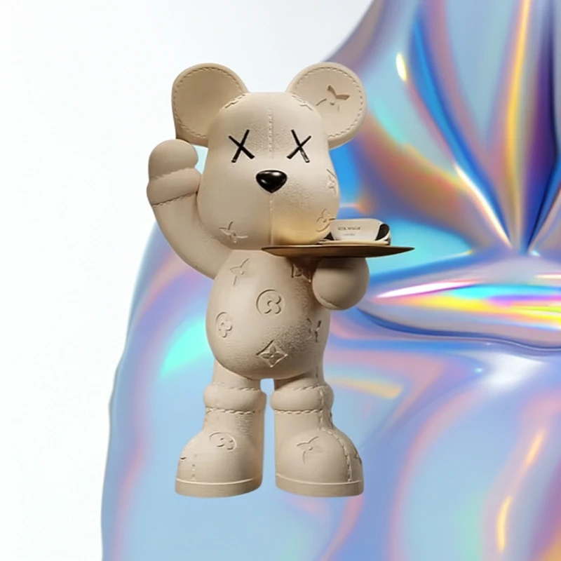 B星星人潮玩摆件智能居家饰品电视柜潮玩轻奢简约展示柜摆件