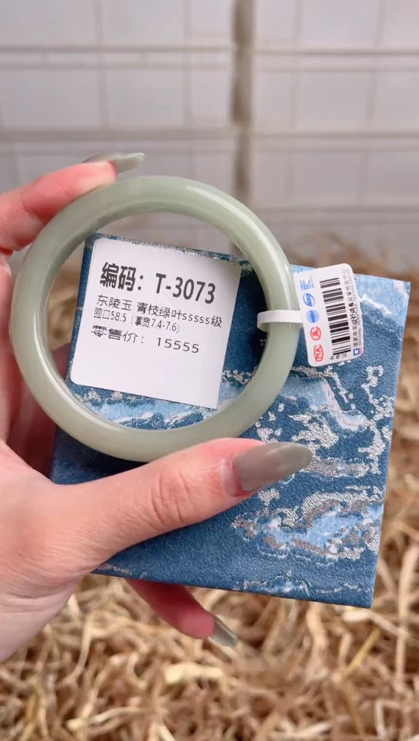 未镶嵌手镯石英质玉T3073