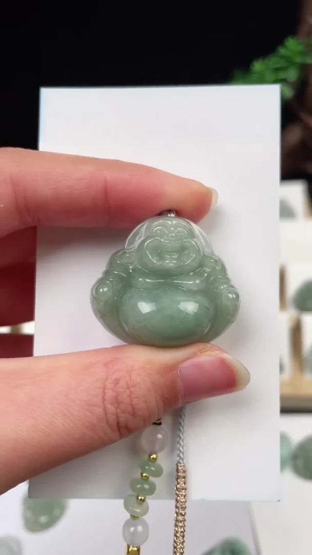 【闪购商品】翡翠颈饰未镶嵌佛公