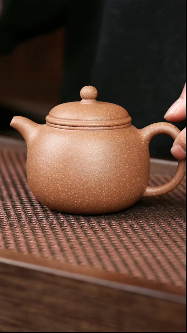 茶壶紫砂青降坡小匏尊