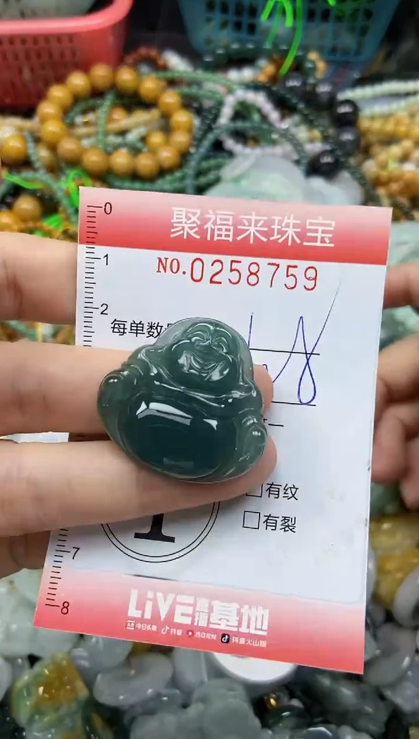 未镶嵌挂件翡翠闪购0258759