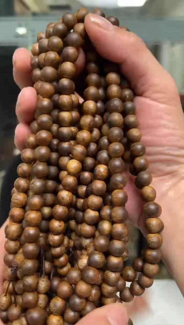 【闪购商品】沉香手串33克乌身圆叶0.9多样性发货1条3号